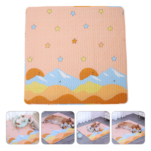 Pet Mat Cooling Plate Cats And Dogs Polyester 1
