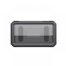 (black) Wall Waterproof Touch Screen Mobile Phone Box Retractable Rotating Mobile Phone Stand Lazy Bracket for Bathroom Kitchen