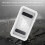 (black) Wall Waterproof Touch Screen Mobile Phone Box Retractable Rotating Mobile Phone Stand Lazy Bracket for Bathroom Kitchen 3