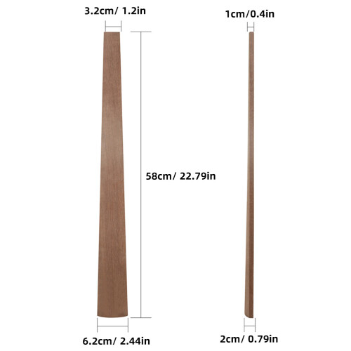 Touche 4/4 En Bois Rouge Simple Et Résistante 1