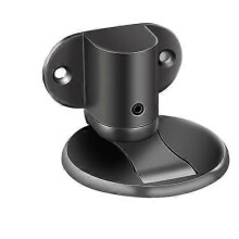(Grey) Adjustable Door Stop Punch-free Strong Magnetic Anti-collision Door Stopper Invisible Bedroom Door Bathroom Floor Door Stop