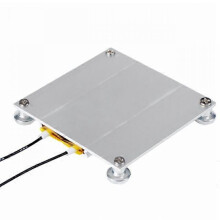(Silver) LED Bulb Remover PTC Aluminum Heating Plate BGA Demolition Chip Welding Lamp Bead Repair LED Lamp Bead Demolition Tool