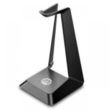 (Black) Support Gamer Headphone Stand Headset For All Headsets Gamers Gaming PC Accessories DeskAlloy Headphone Stand Holder Rack