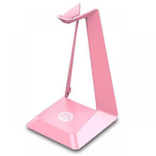 (Pink) Support Gamer Headphone Stand Headset For All Headsets Gamers Gaming PC Accessories DeskAlloy Headphone Stand Holder Rack