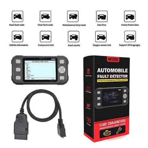 M300 EOBD OBD2 Scanner Check Engine Code Reader Scan Tool with EPB Oil Light Reset Airbag Car Diagnostic Scanner 1