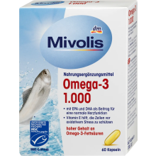 Mivolis Omega-3 1000 Capsules 85g