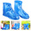 1Paire Couvre-Bottes Réutilisable Nylon Bleu Durable 8