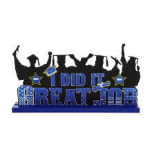 Graduation Season Wooden Ornaments Dining Table Gift