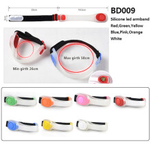 2Stk Sportlicher LED Licht Armband Laufgurt Strap Für Joggen