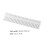 8Pcs Adjustable White Plastic Drawer Dividers for Home Organization 7