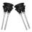 2Pcs Dual Flush Toilet Button ABS Durable Water Tank Push Button Kit 7