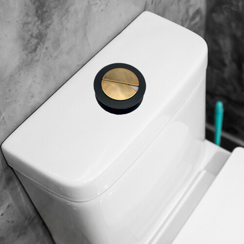 2Pcs Dual Flush Toilet Button ABS Durable Water Tank Push Button Kit 2