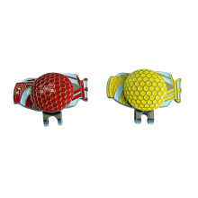 2Pcs Magnetic Golf Ball Markers Hat Clip Alloy Durable for Outdoor Use