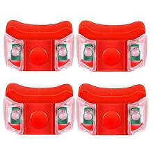 (B) 4pcs LED Boat Navigation Lights Marine Boat Yacht Motorboat Pontoon Signal Warning Light for Night Hunting Night Fishing
