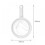 (100 mesh) Household Hand-held High Density Soy Milk Filter Soy Milk Coffee Yogurt Filter 5