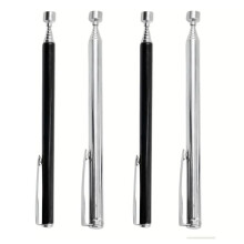 Magnetic Pen Set of 4, Telescopic 126-650 mm Rod Magnet, Strong Magnetic Pick-Up Tool for Metal Parts (Black/Silver)