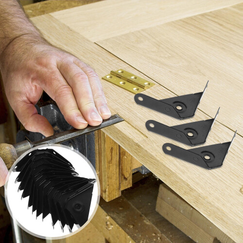 Worgeous  12 Pcs Heavy Duty Brackets Wall Cabinet Corner Code 2
