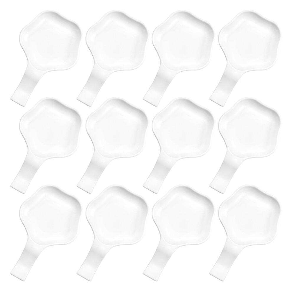 12pcs Nail Art Pencil Tray White Abs Plain Board Painted-image-OPC-PJWKD6R-NEW