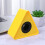 2pcs Mic Logo Flag Interview Microphone Yellow 4