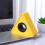 2pcs Mic Logo Flag Interview Microphone Yellow 5