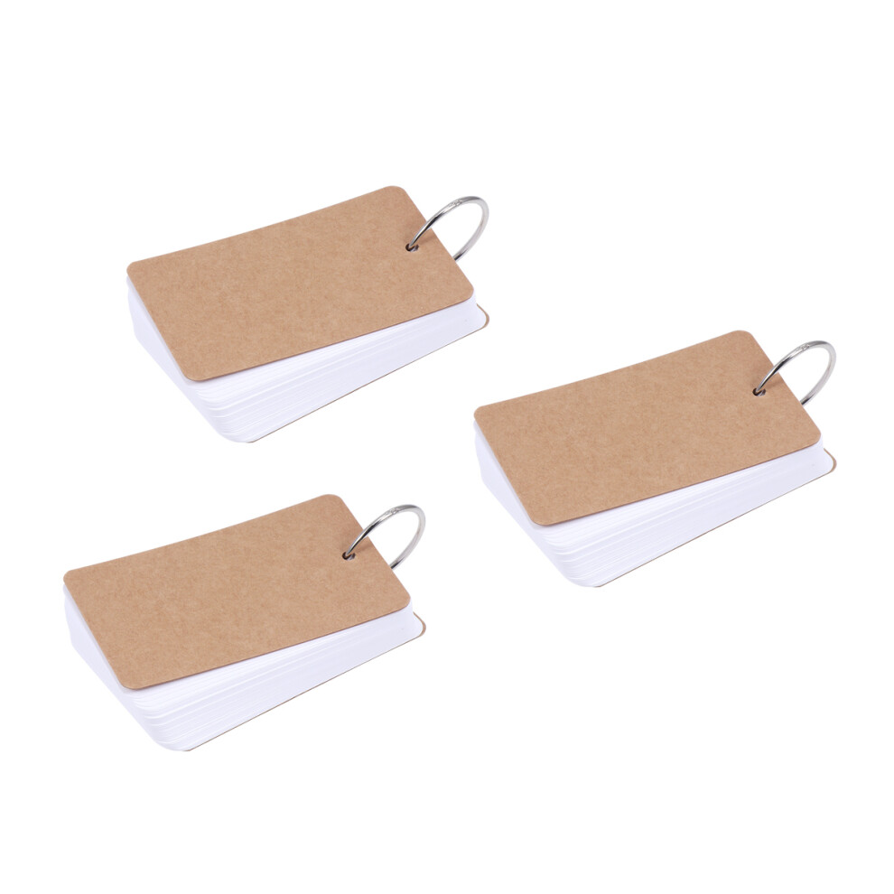 3 Pcs Message Card White Note Pads Blank Notepads-image-OPC-PJWKH7Y-NEW