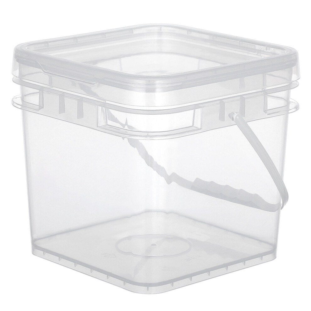 Re Clear Plastic Pail  1set For Sealants And Diy Enthusiasts-image-OPC-PJWKH8P-NEW
