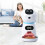 1 Set Of Automatic Feeders For Cats White With Digital Timer 9
