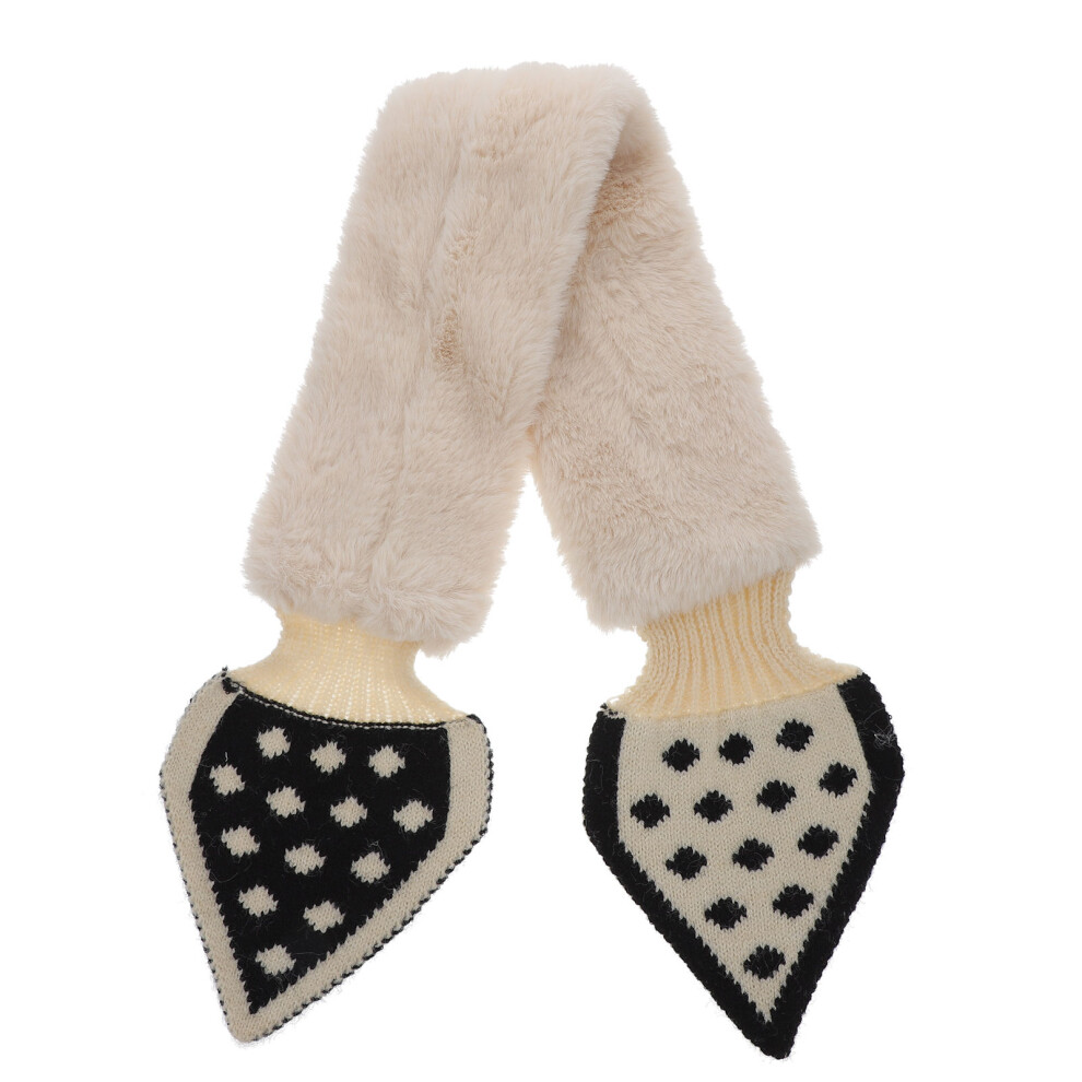 1 Pc Women's Scarf Plush Assorted Color Neck Warmer For Women's-image-OPC-PJWKKVS-NEW