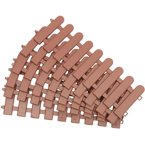 Outdoor Decor For Patio White Plastic 6pcs