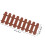 Outdoor Decor For Patio White Plastic 6pcs 2