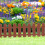 Outdoor Decor For Patio White Plastic 6pcs 4