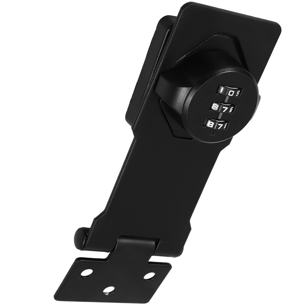 1Set Anti-Theft Mechanical Combination Lock For Cabinet Drawers Black 3061737174997