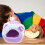 Hamster Cotton Nest Warm Hamster Shelter Bow Shape 1pack 8