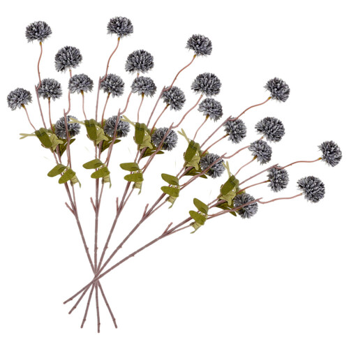 5pack Blue Plastic Dandelion For Home And Event Decoration