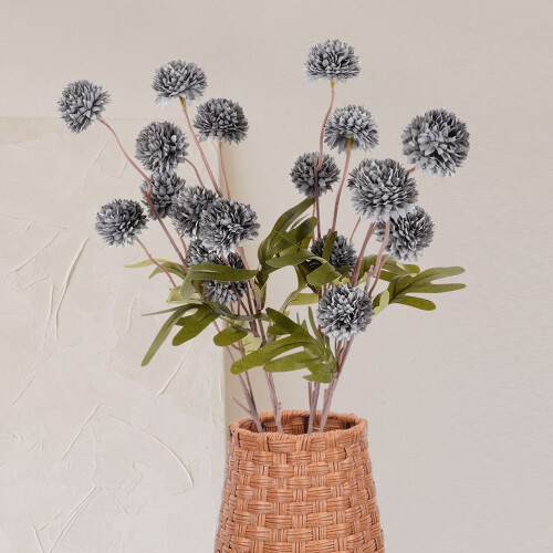 5pack Blue Plastic Dandelion For Home And Event Decoration 1