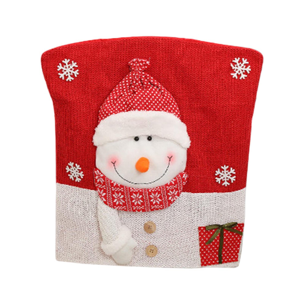 Christmas Chair Covers Christmas Style Soft Comfortable Dining Chair Back Covers for Holiday Decor in Various Sizes-image-OPC-PJWKNFK-NEW