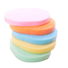 50 Pcs Face Scrub Sponge Cleansing Sponges Pads Exfoliating Scrubber