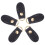 Everyday Use Luggage Accessories 5pcs 3.5x1.5x0.4cm 1