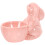 Pink Ceramic Rabbit Shape Egg Holder 1pcs For Kitchen Use 9