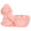 Pink Ceramic Rabbit Shape Egg Holder 1pcs For Kitchen Use 1