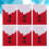6 Pcs Silverware Organizer Cutlery Pouch Bags For Christmas Tableware 8