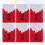 6 Pcs Silverware Organizer Cutlery Pouch Bags For Christmas Tableware 7