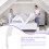 White PP Mattress Lifters Sheet Change Tool for Home Use 7