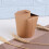 50Pièces Boîtes Bento Kraft Jetables Pour Préparation De Repas 7