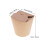 50Pièces Boîtes Bento Kraft Jetables Pour Préparation De Repas 2