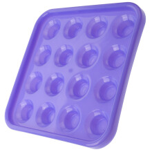 Mlins  Plastic Storage Tray Billiard Ball Holder Pool Balls Purple