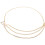 Ceinture Taille En Aluminium Décor Été 10