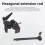 Hex Extension Bar, High Strength Extension Pole, Improved Stability for Versatile Tool Applications, Durable Design 3