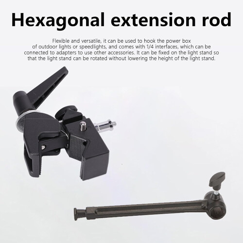 Hex Extension Bar, High Strength Extension Pole, Improved Stability for Versatile Tool Applications, Durable Design 2