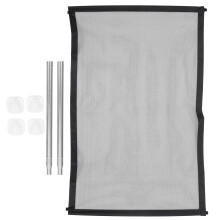 1Set Indoor Veiligheidshek Baby Pet Mesh Nylon Zwart Hek
